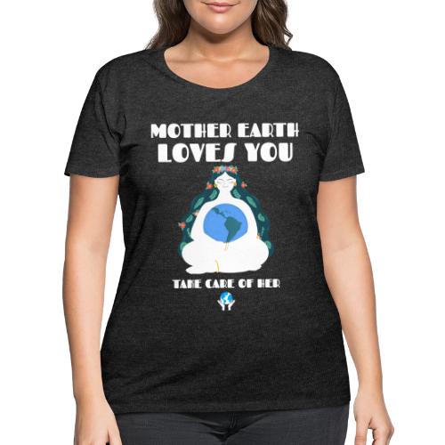 Mother Earth - Women's Curvy T-Shirt