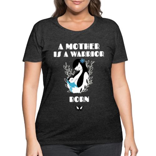 Warrior Mother - Women's Curvy T-Shirt