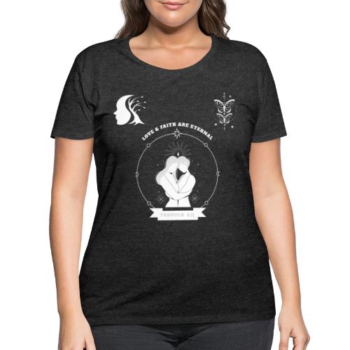 Love & Faith - Women's Curvy T-Shirt