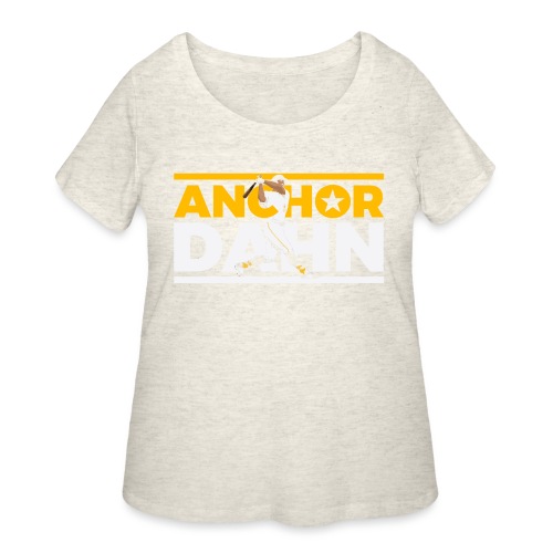 Anchor Dahn - Women's Curvy T-Shirt