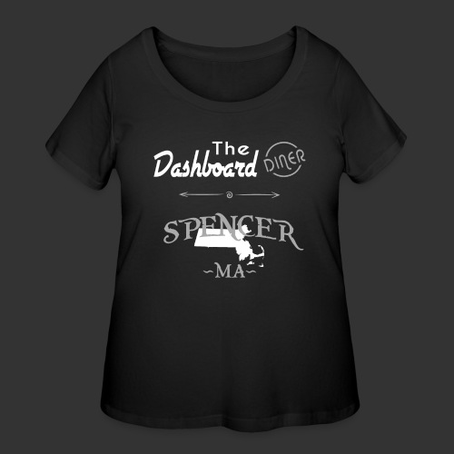Dashboard Diner Limited Edition Spencer MA - Women's Curvy T-Shirt