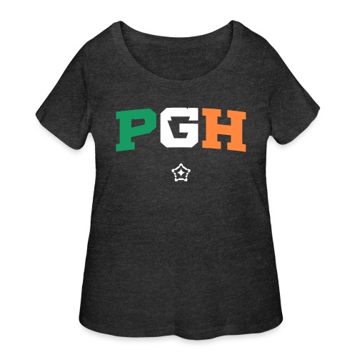 Block PGH - Irish Flag - Women's Curvy T-Shirt