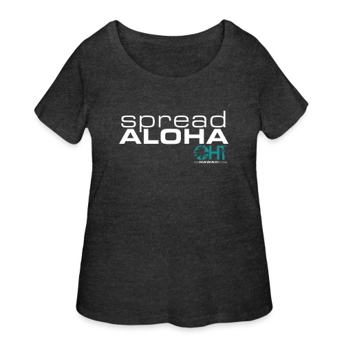 SPREAD ALOHA - Women's Curvy T-Shirt