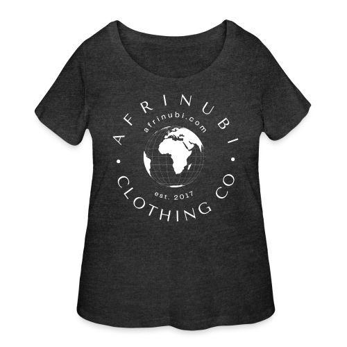 Afrinubi Clothing Clothing Logo - Women's Curvy T-Shirt