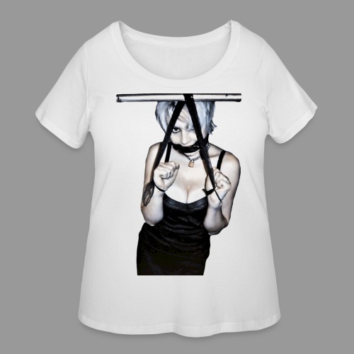 All Tied Up At The Moment - Women's Curvy T-Shirt