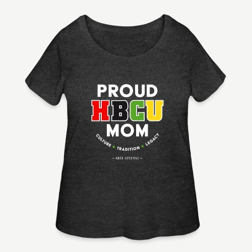 Proud HBCU Mom - Women's Curvy T-Shirt