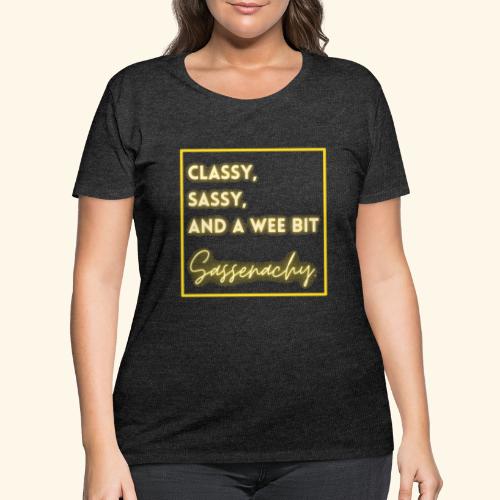 Classy Sassenach - Women's Curvy T-Shirt