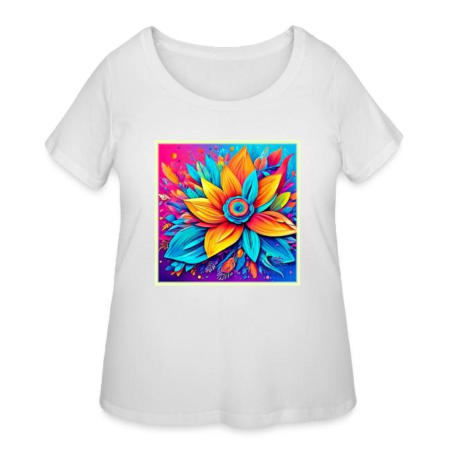Vibrant Floral Artwork