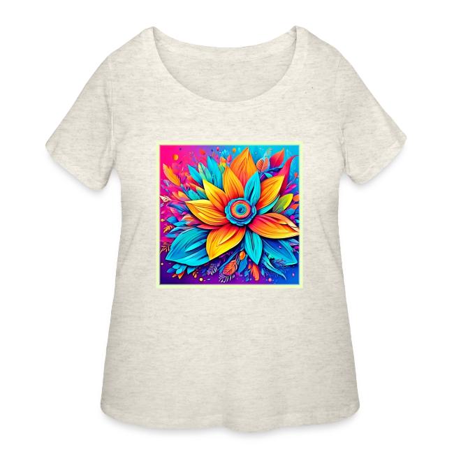 Vibrant Floral Artwork