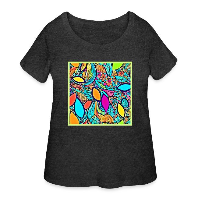 Colorful Abstract Floral Art