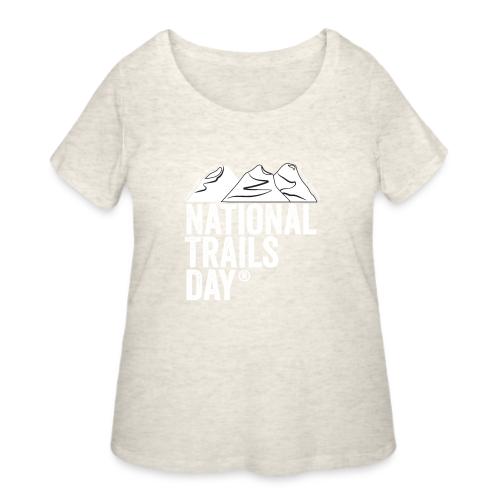 National Trails Day - Women's Curvy T-Shirt
