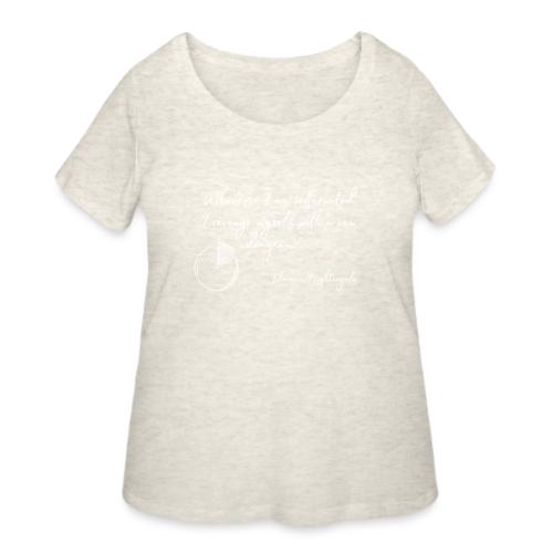 Revenge with a Diagram (Dark) - Women's Curvy T-Shirt