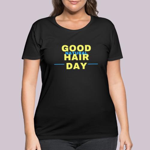 Natural Hair - Women's Curvy T-Shirt