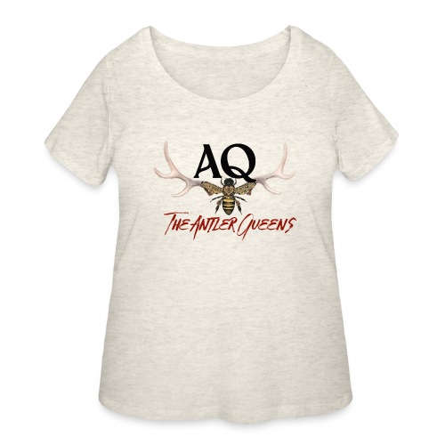 AQ logo - Women's Curvy T-Shirt