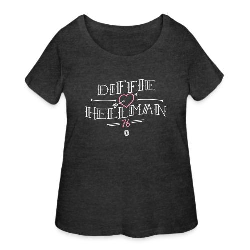 Diffie Loves Hellman - Women's Curvy T-Shirt