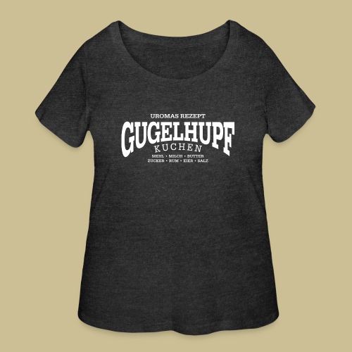 Gugelhupf (white) - Women's Curvy T-Shirt