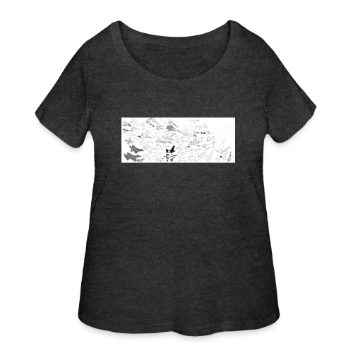 Aircraft - Women's Curvy T-Shirt
