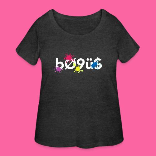 Bogus Splodge - Women's Curvy T-Shirt