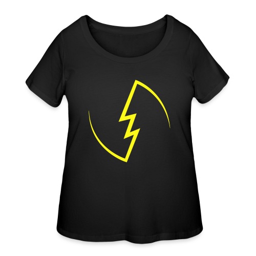 Electric Spark - Women's Curvy T-Shirt