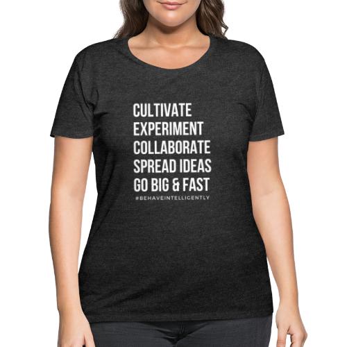 Behaviors of Design Thinking - Women's Curvy T-Shirt
