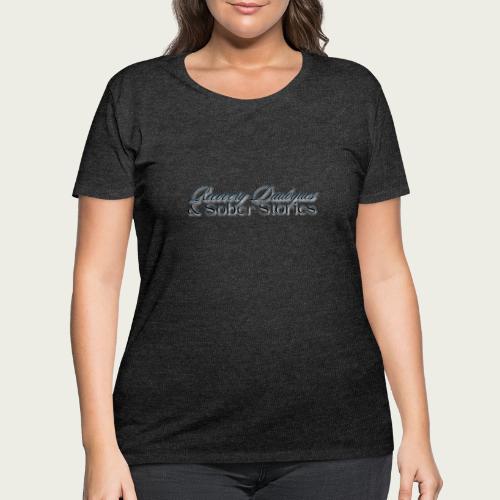 Recovery Dialogues and Sober Stories Official Logo - Women's Curvy T-Shirt