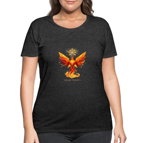 Solar Triumph Phoenix - Women's Curvy T-Shirt