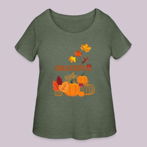 Grateful - Women's Curvy T-Shirt