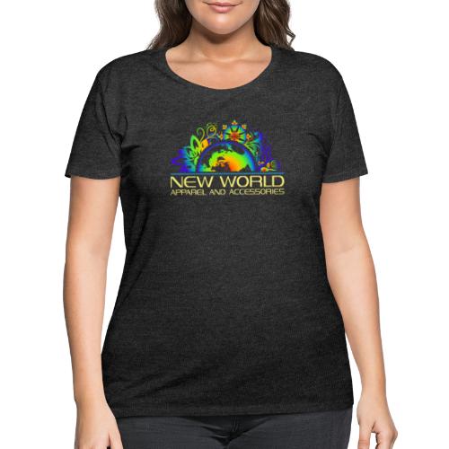 New World Logo - Women's Curvy T-Shirt
