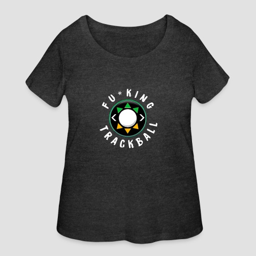 TrackballHate - Women's Curvy T-Shirt