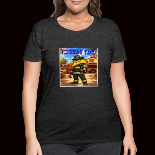 Fireman Taco - Women's Curvy T-Shirt