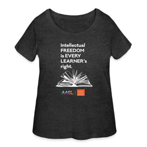 AASL Every Learner's Right - Women's Curvy T-Shirt
