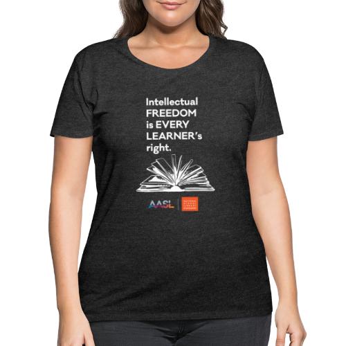 AASL Every Learner's Right - Women's Curvy T-Shirt