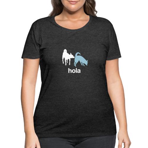 Hola - Women's Curvy T-Shirt