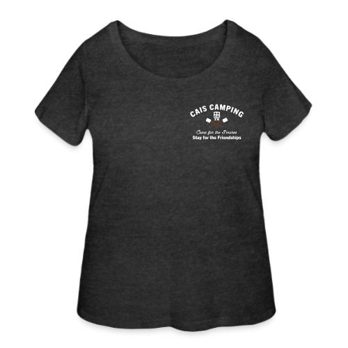 CAIS Camping Crew Gear - Women's Curvy T-Shirt