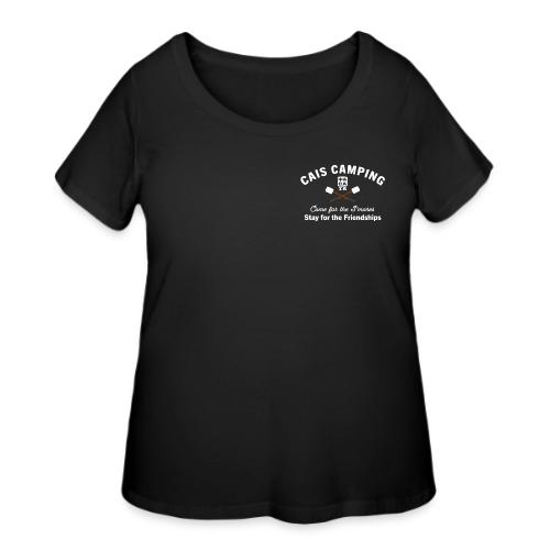 CAIS Camping Crew Gear - Women's Curvy T-Shirt
