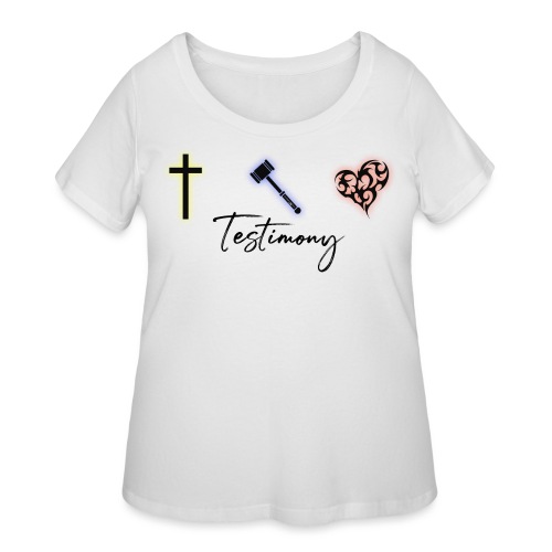 Faith.Truth.Love - Women's Curvy T-Shirt