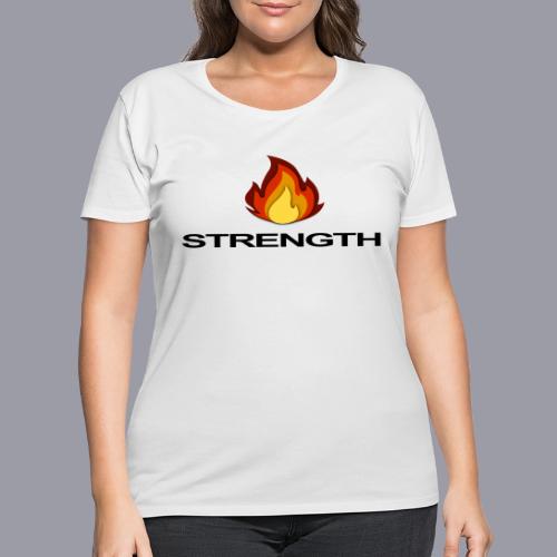STRENGTH - Women's Curvy T-Shirt