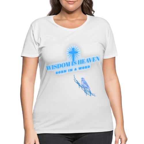 Wisdom Is Heaven - Women's Curvy T-Shirt