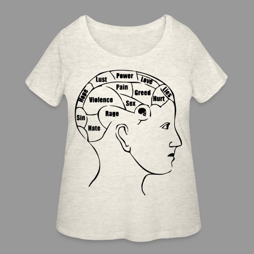 Phrenology - Women's Curvy T-Shirt