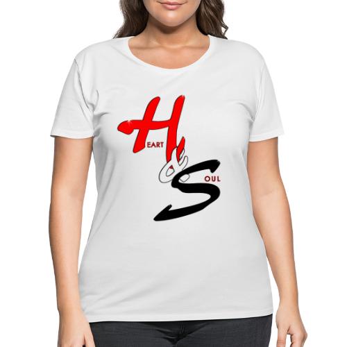 Heart & Soul Concerts Official Brand Logo II - Women's Curvy T-Shirt