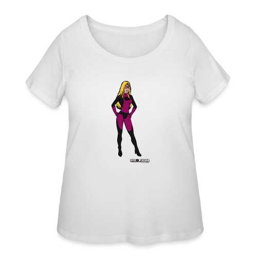 Superhero 5 - Women's Curvy T-Shirt