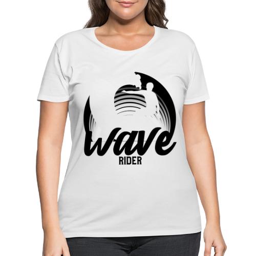 Wave Rider - Women's Curvy T-Shirt