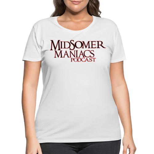 Midsomer Maniacs Podcast - Women's Curvy T-Shirt