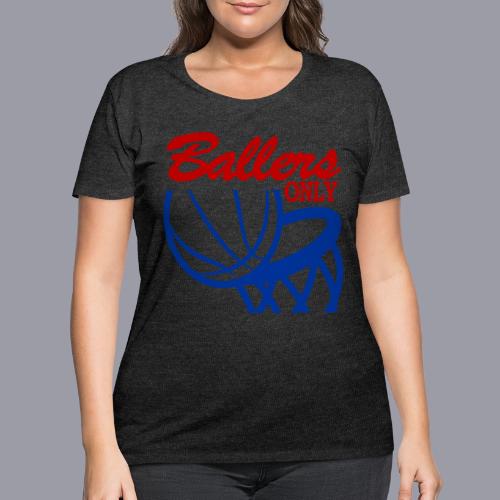 BALLERS ONLY - Women's Curvy T-Shirt