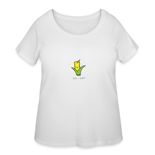 Uni-Corn - Women's Curvy T-Shirt