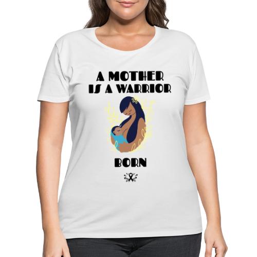 Warrior Mother - Women's Curvy T-Shirt