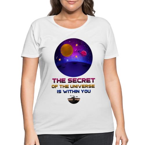 The Secret Of The Universe - Women's Curvy T-Shirt