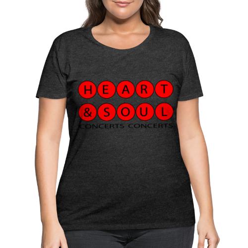 Heart & Soul Concerts Red Horizon 2021 - Women's Curvy T-Shirt