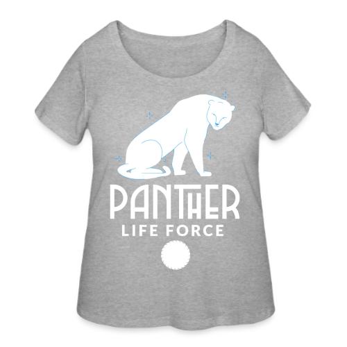Panther Life Force - Women's Curvy T-Shirt