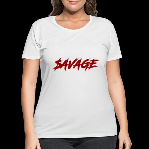SAVAGE - Women's Curvy T-Shirt